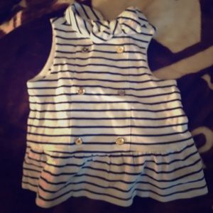 Janie and jack dress top or peplum